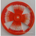 Color Mixture TPR Dog Training Soft Frisbeed flying flap disc fetch fun dog interactive toys